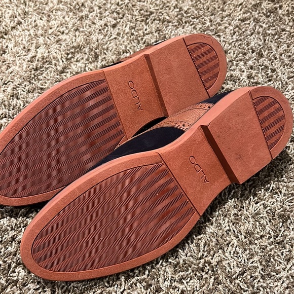 Also men’s blue suede and brown leather - Picture 3 of 3